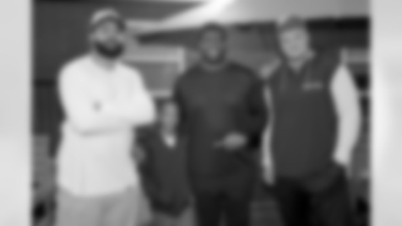 New Orleans Saints center/guard Cesar Ruiz hosted a holiday toy giveaway at the New Orleans Women and Children's Center on Tuesday, Dec. 16, 2025. The event also featured appearances by fellow Saints players center Erik McCoy, linebacker Torricelli Simpkins III, wide receiver Easton Kilty, and offensive tackle William Sherman to spread holiday cheer to children and families in the community.