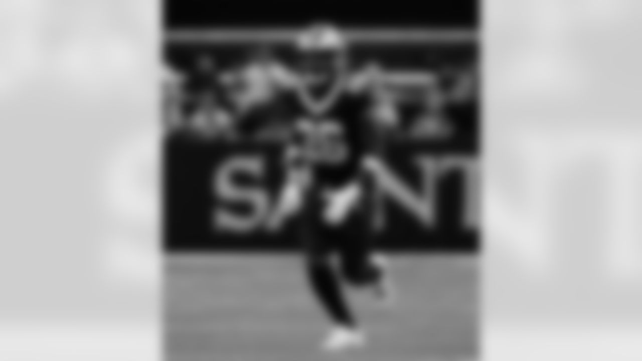 Check out the game action photos from the New Orleans Saints game against the New York Giants for Week 5 of the 2025 NFL season on Oct. 5, 2025 at Caesars Superdome.