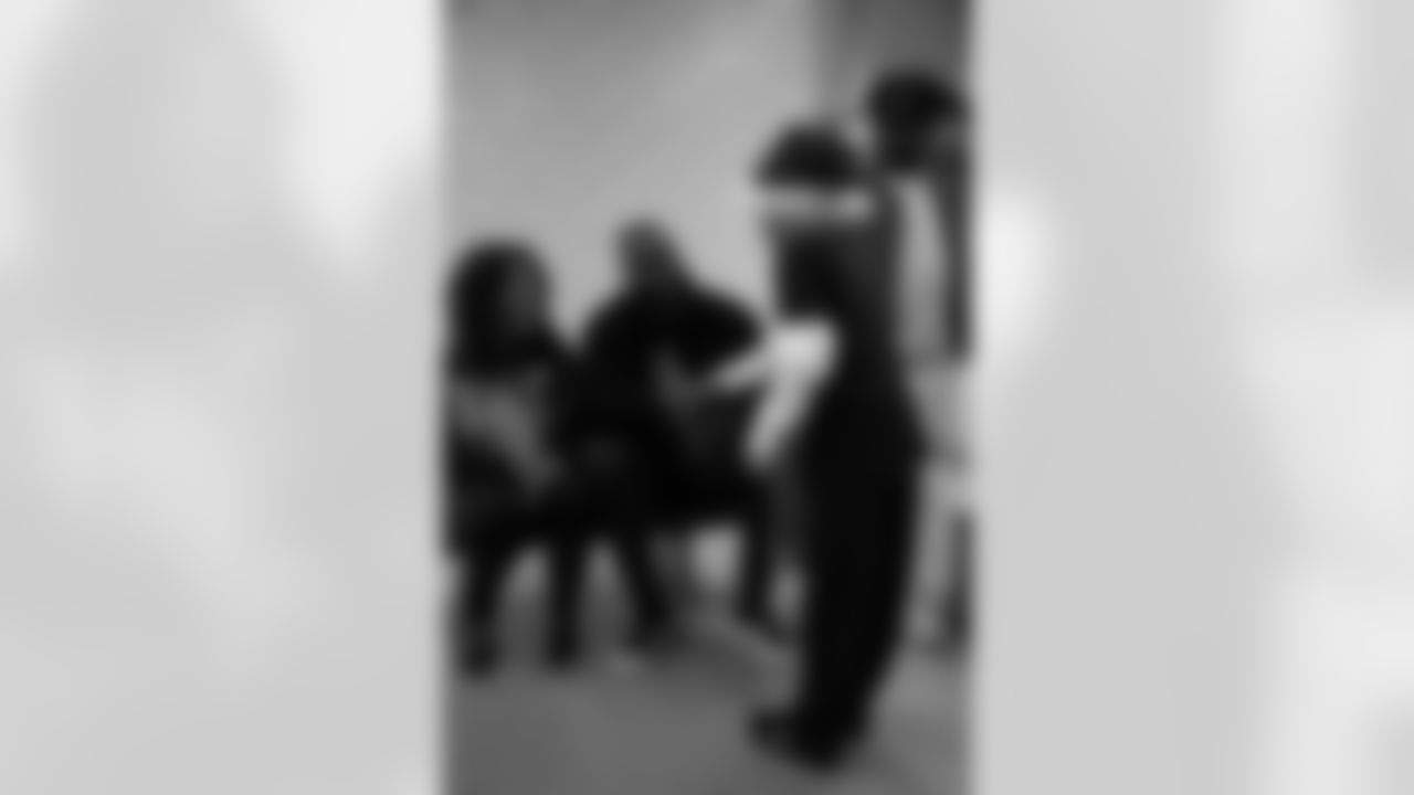 New Orleans Saints linebacker Demario Davis and his wife Tamela, through their Devoted Dreamers Foundation, teamed up with the Beignet Fest Foundation to gift holiday presents to 50 kids from Camp Benny on Wednesday, Dec. 10, 2025.