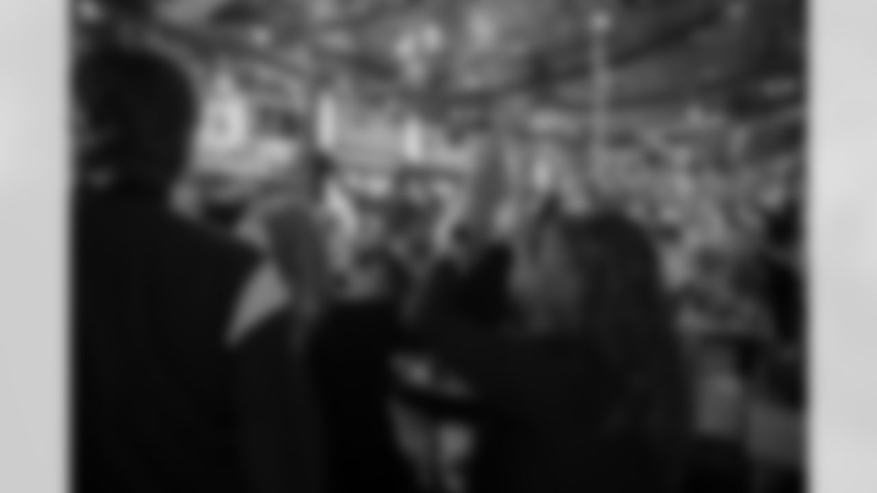 The New Orleans Saints hosted a watch party presented by Bud Light for their game against the Atlanta Falcons on Jan. 4, 2026 at Parlay's in New Orleans, Louisiana. Members of the Saints Cheer Krewe and Sir Saint were in attendance and interacting with fans during the event.