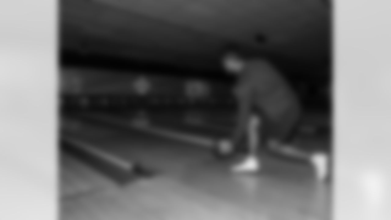 New Orleans Saints players and coaches took their skills to the bowling alley and enjoyed an afternoon of team bonding following practice on Tuesday, July 29, 2025.