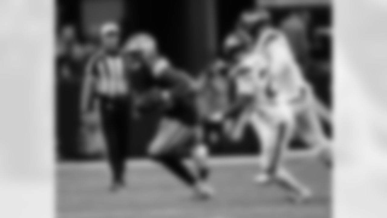 Check out the game action shots from the New Orleans Saints Thursday Night Football game against the Denver Broncos in Week 7 of the 2024 NFL Season on Oct. 17, 2024 in the Caesars Superdome.