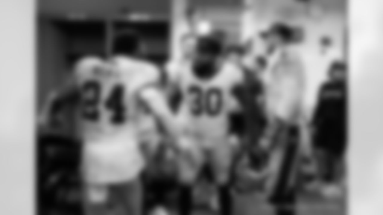 Head inside the New Orleans Saints locker room postgame after the Saints' win against the Tampa Bay Buccaneers in Week 14 of the 2025 NFL Season presented by Bud Light.