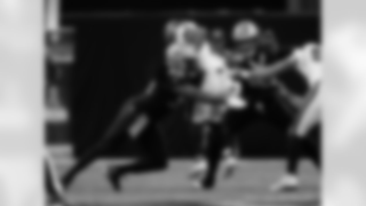 Check out the game action photos from the New Orleans Saints game against the Tampa Bay Buccaneers for Week 8 of the 2025 NFL season on Oct. 26, 2025 at the Caesars Superdome.