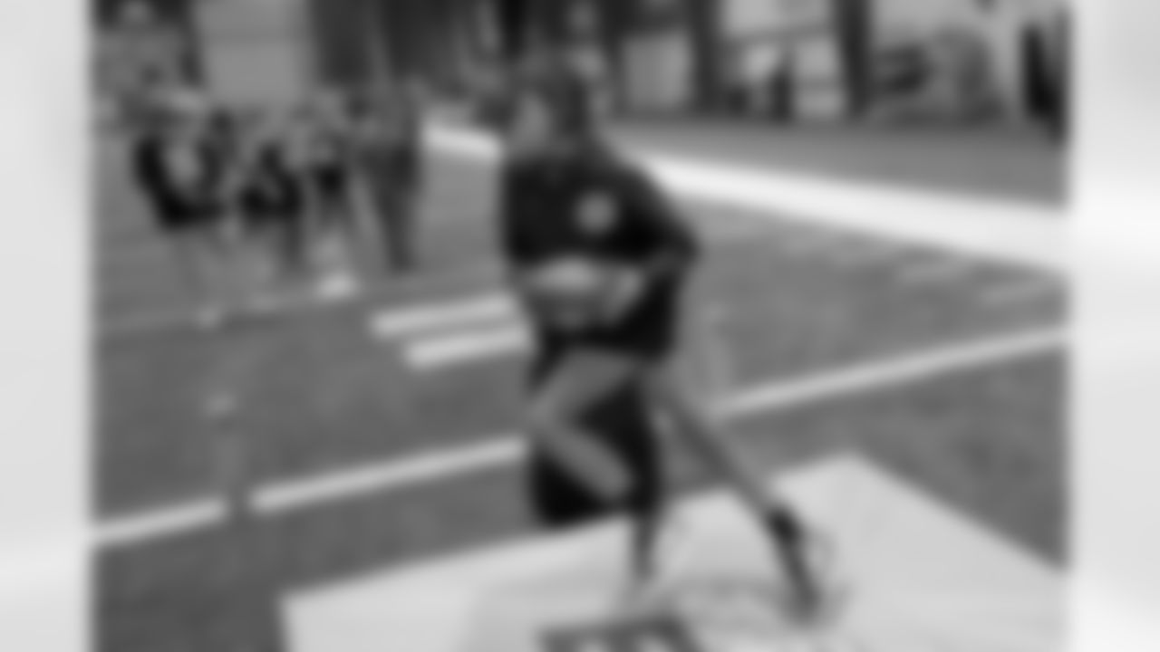 New Orleans Saints wide receiver Mason Tipton and linebacker Pete Werner joined members of the Saints Kids Club presented by Entergy, as well as the Pelicans and Saints Crib Clubs presented by Ochsner Children's Hospital, at the 2025 Holiday Huddle event on Wednesday, Dec. 10, 2025. Attendees enjoyed holiday-themed activities plus a Play Football Experience.