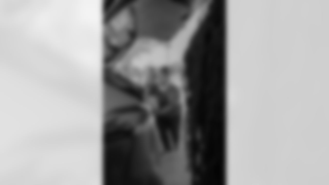 New Orleans Saints defensive end Cam Jordan welcomed local residents to the Cam Jordan Foundation's Turkey giveaway where he distributed holiday meals on Nov. 25, 2025.