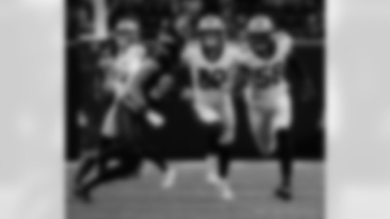 Check out the game action photos from the New Orleans Saints game against the Atlanta Falcons for Week 18 of the 2025 NFL season on Jan. 4, 2026 at Mercedes-Benz Stadium.