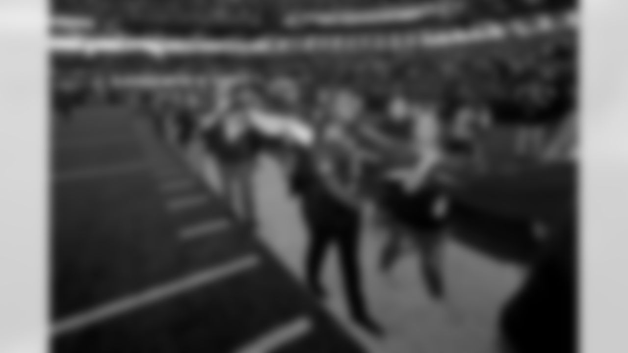 New Orleans Saints fans enjoyed the Week 5 entertainment during the game against the New York Giants with a pregame party at Champions Square on Oct. 5, 2025.