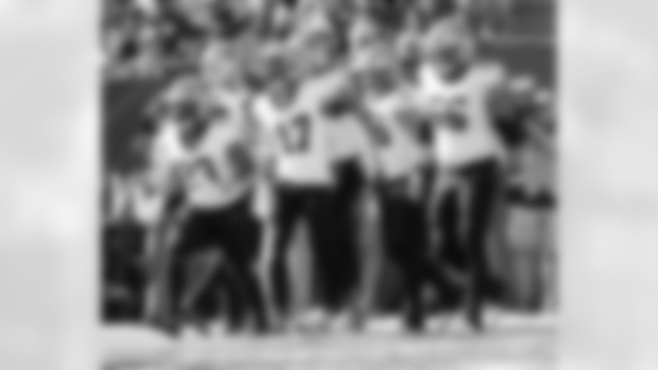 Check out the game action photos from the New Orleans Saints game against the Tampa Bay Buccaneers for Week 18 of the 2024 NFL Season on Jan. 5, 2025 at Raymond James Stadium.