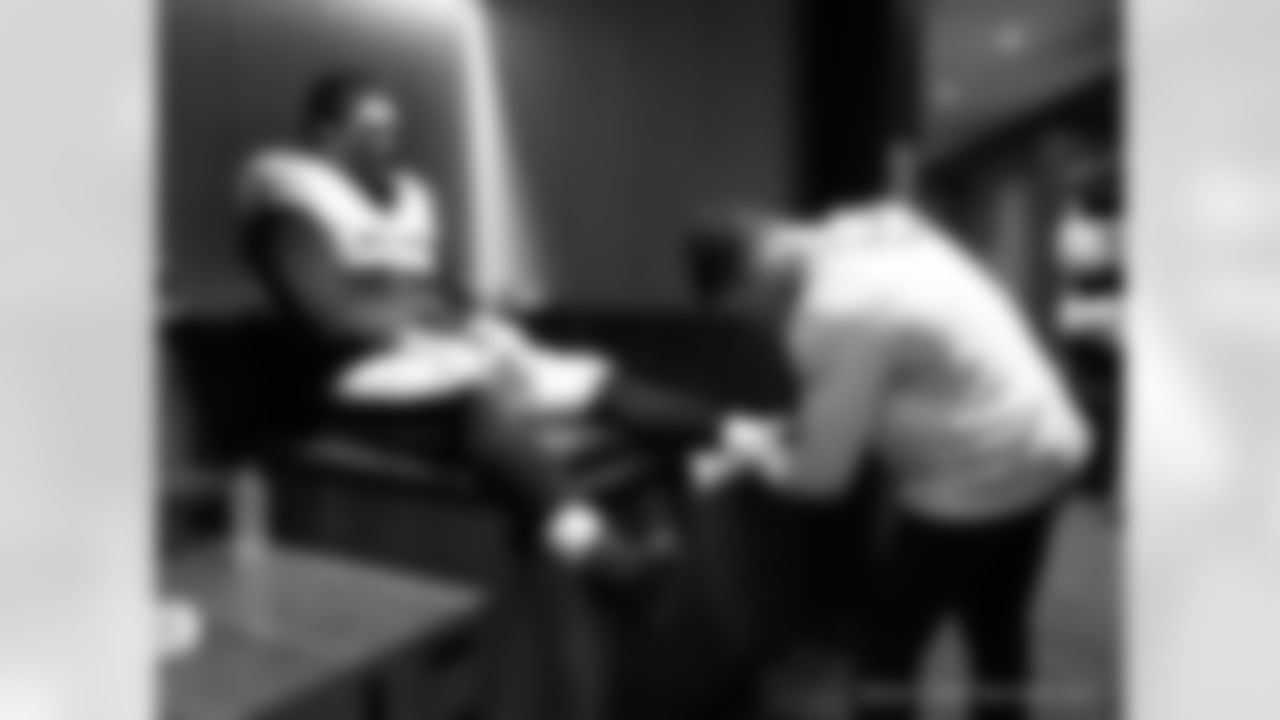 Head inside the New Orleans Saints locker room postgame after the Saints' win against the New York Jets in Week 16 of the 2025 NFL season presented by Bud Light.