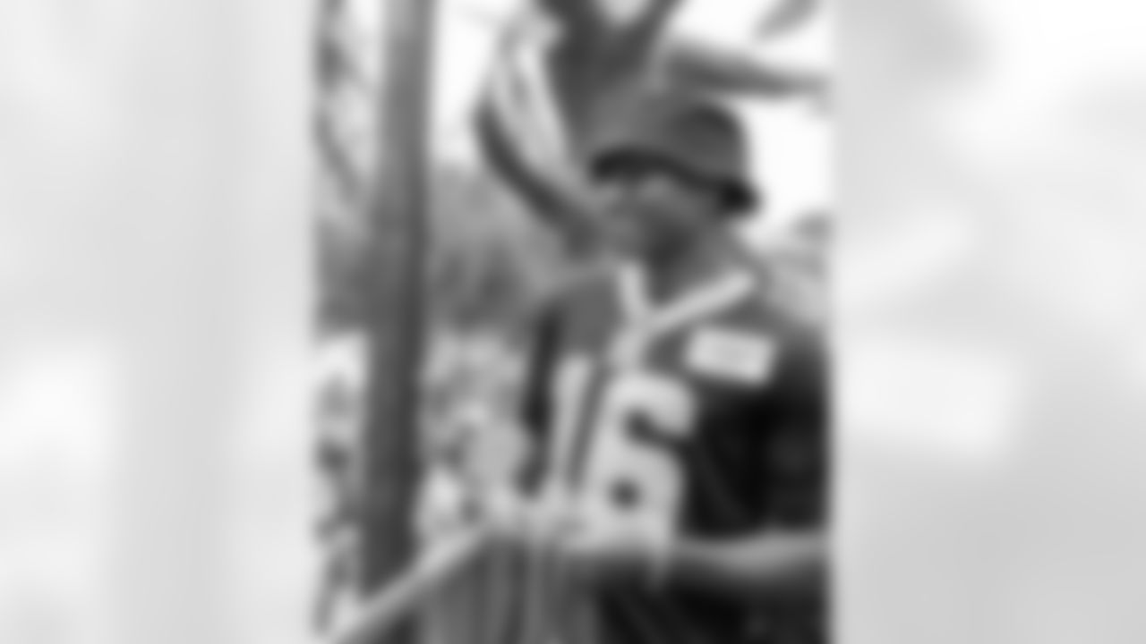 New Orleans Saints players rode down the Uptown route with the Krewe of Tucks as they presented their 58th annual parade on Saturday, February 14 during the 2026 Mardi Gras season.