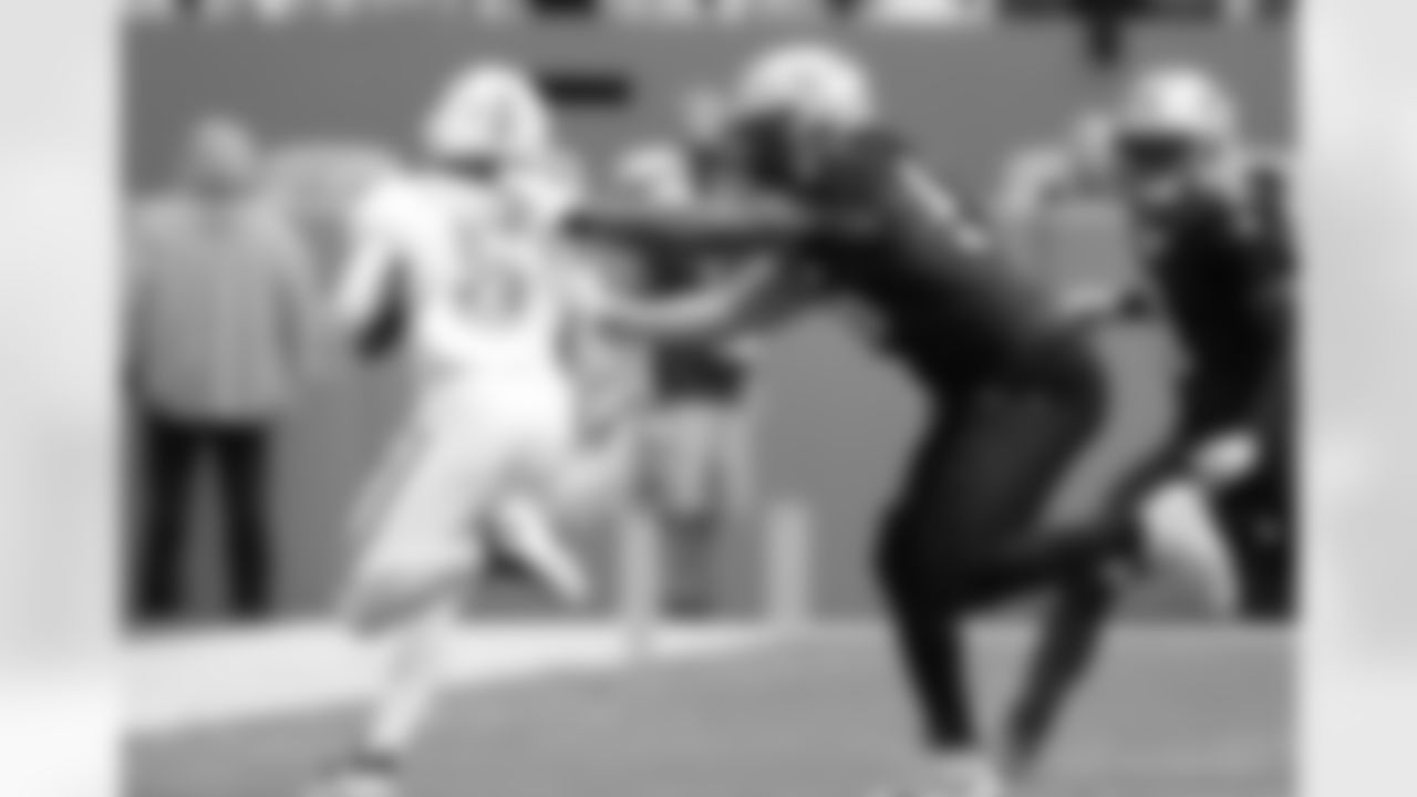 Check out the game action photos from the New Orleans Saints game against the Miami Dolphins for Week 13 of the 2025 NFL season on Nov. 30, 2025 at Hard Rock Stadium.