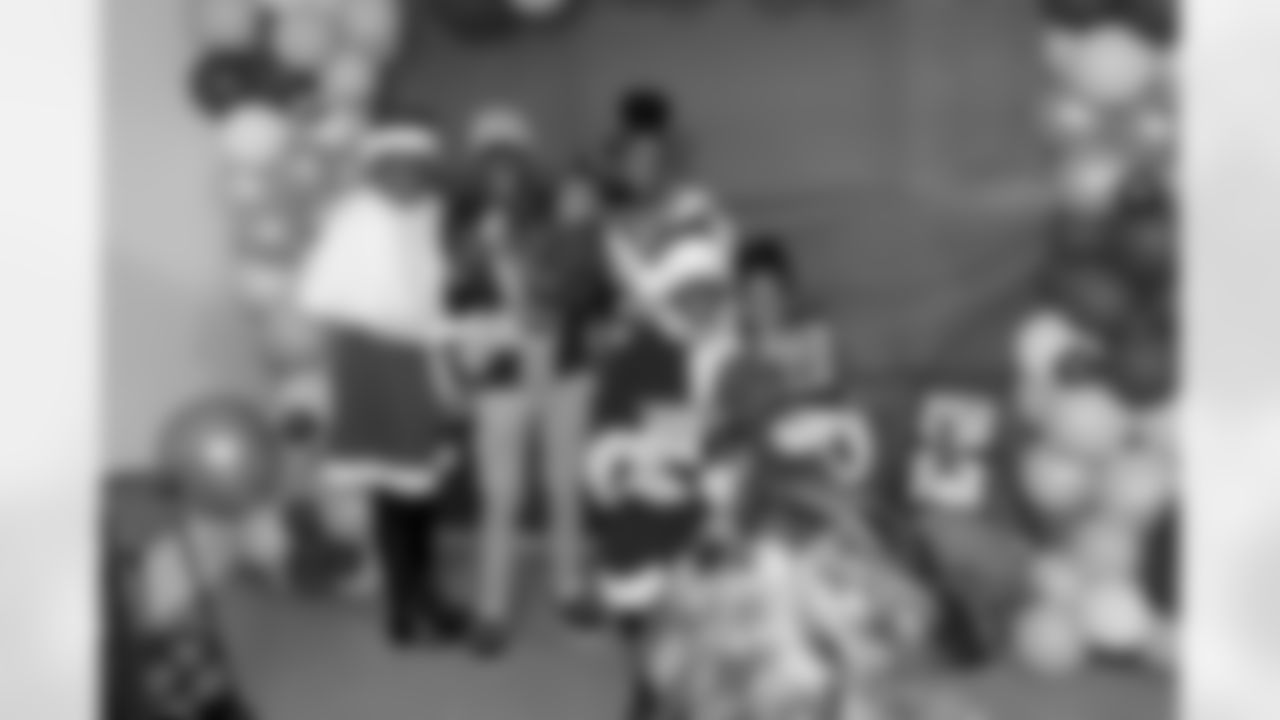 New Orleans Saints center/guard Cesar Ruiz hosted a holiday toy giveaway at the New Orleans Women and Children's Center on Tuesday, Dec. 16, 2025. The event also featured appearances by fellow Saints players center Erik McCoy, linebacker Torricelli Simpkins III, wide receiver Easton Kilty, and offensive tackle William Sherman to spread holiday cheer to children and families in the community.