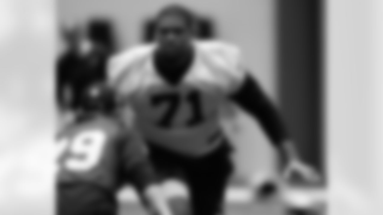 New Orleans Saints players attended 2025 Rookie Minicamp workouts at the Ochsner Sports Performance Center on May 10, 2025.