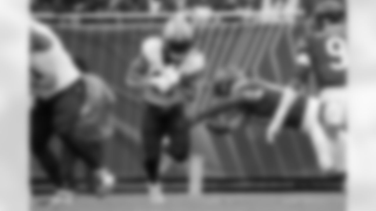 Check out the game action photos from the New Orleans Saints game against the Chicago Bears for Week 7 of the 2025 NFL season on Oct. 19, 2025 at Soldier Field.