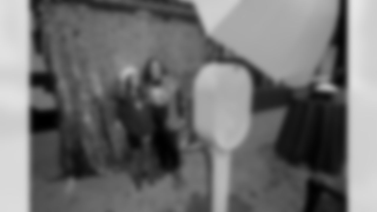 New Orleans Saints wide receiver Mason Tipton and linebacker Pete Werner joined members of the Saints Kids Club presented by Entergy, as well as the Pelicans and Saints Crib Clubs presented by Ochsner Children's Hospital, at the 2025 Holiday Huddle event on Wednesday, Dec. 10, 2025. Attendees enjoyed holiday-themed activities plus a Play Football Experience.