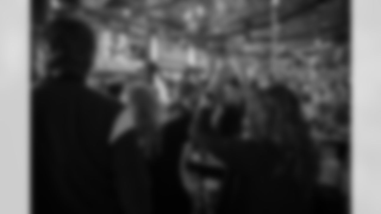 The New Orleans Saints hosted a watch party presented by Bud Light for their game against the Atlanta Falcons on Jan. 4, 2026 at Parlay's in New Orleans, Louisiana. Members of the Saints Cheer Krewe and Sir Saint were in attendance and interacting with fans during the event.