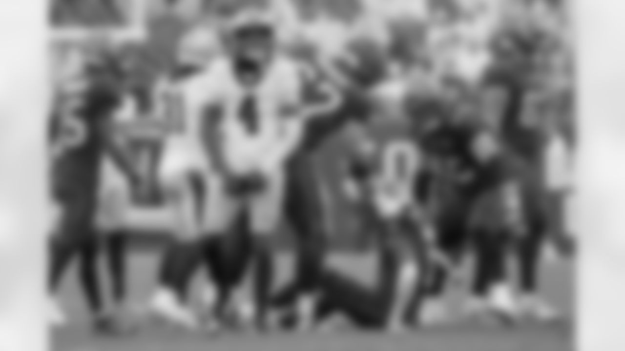 Check out the game action photos from the New Orleans Saints game against the Tampa Bay Buccaneers for Week 14 of the 2025 NFL season on Dec. 7, 2025 at Raymond James Stadium.