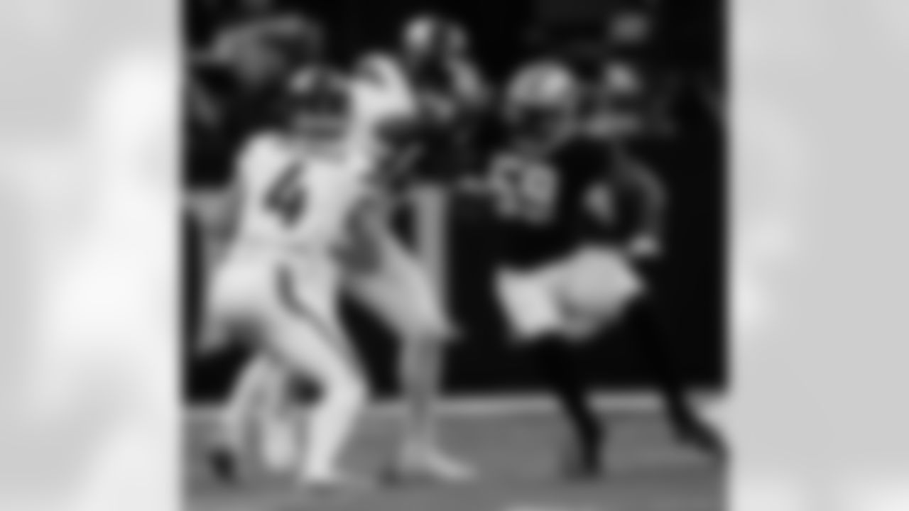 Check out the game action photos from the New Orleans Saints game against the Denver Broncos in Week 3 of the 2025 NFL preseason