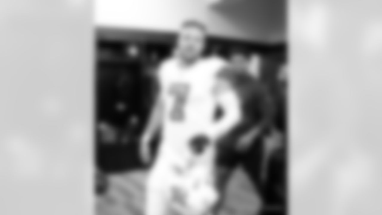 Head inside the New Orleans Saints locker room postgame after the Saints' win against the Carolina Panthers in Week 10 of the 2025 NFL Season presented by Bud Light.