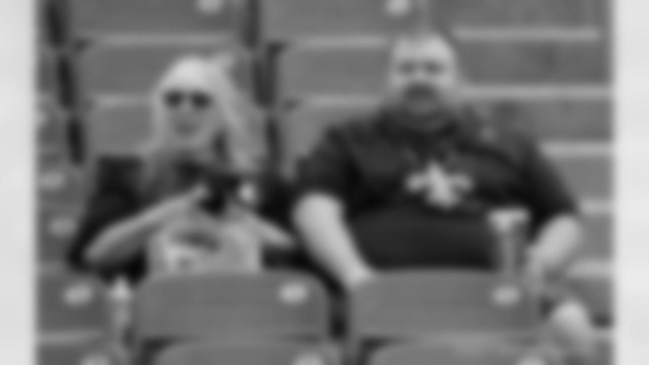 Check out the fan photos from the New Orleans Saints game against the Tampa Bay Buccaneers for Week 14 of the 2025 NFL season on Dec. 7, 2025 at Raymond James Stadium.