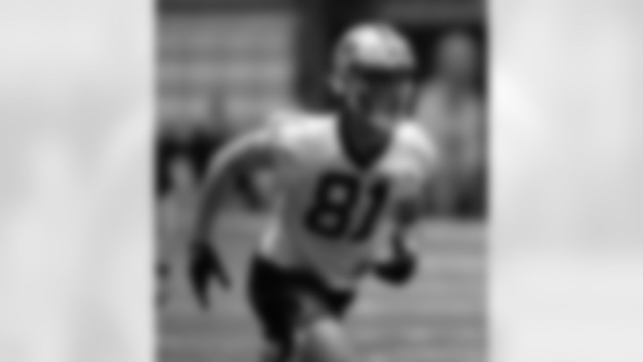 New Orleans Saints players kicked off 2025 Rookie Minicamp workouts at the Ochsner Sports Performance Center on May 9, 2025.
