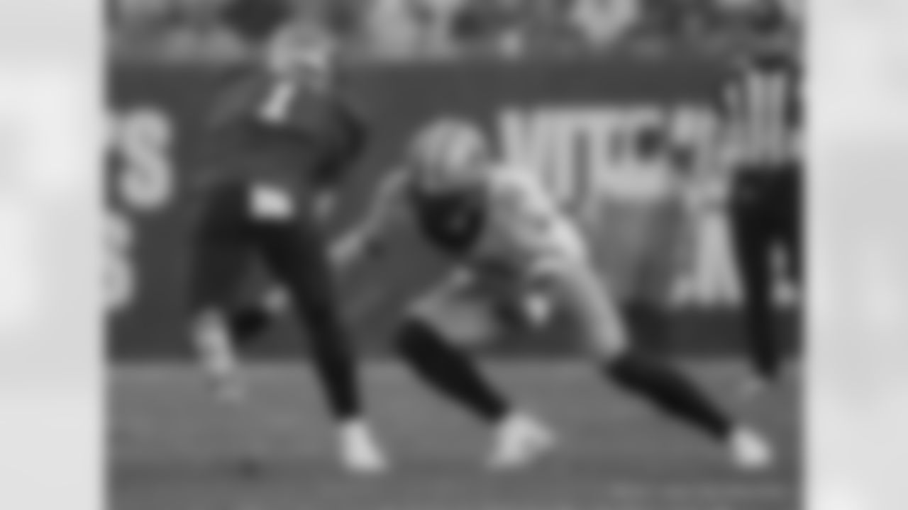 Check out the game action photos from the New Orleans Saints game against the Tampa Bay Buccaneers for Week 14 of the 2025 NFL season on Dec. 7, 2025 at Raymond James Stadium.