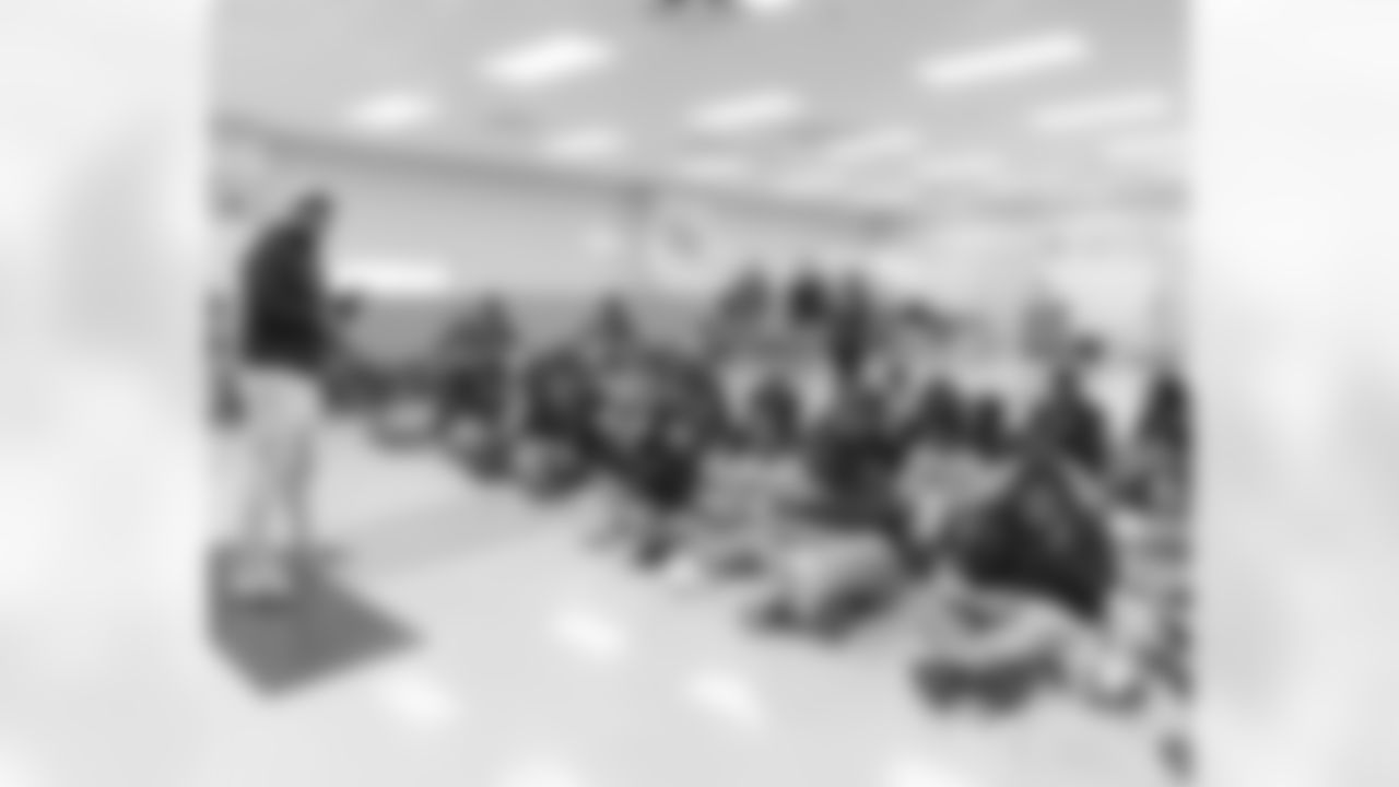 New Orleans Saints safety Terrell Burgess delivered 40 Sony headphones to 6th and 7th grade students at Good Shepherd School on Tuesday, Dec. 16, 2025, in partnership with The 18th Ward. The donation was part of Burgess' own community initiative to bring holiday cheer to students ahead of the holiday season.