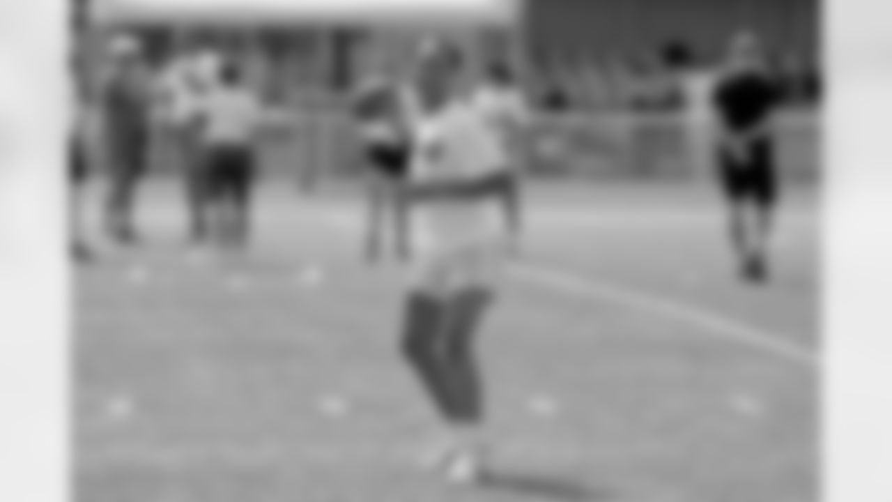 New Orleans Saints linebacker Demario Davis joined young athletes for a Play Football Experience and Flag Football clinic in Paris, France on Saturday, July 12, 2025.