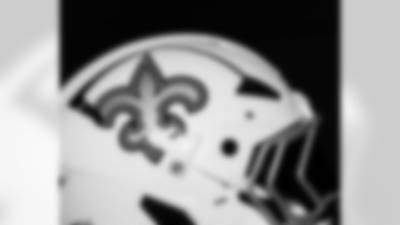 The New Orleans Saints unveiled a new white helmet that the team will wear for select games during the 2025 NFL season.