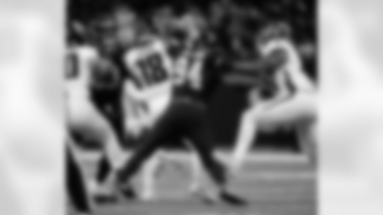 Check out the game action photos from the New Orleans Saints game against the Atlanta Falcons for Week 12 of the 2025 NFL season on Nov. 23, 2025 at the Caesars Superdome.