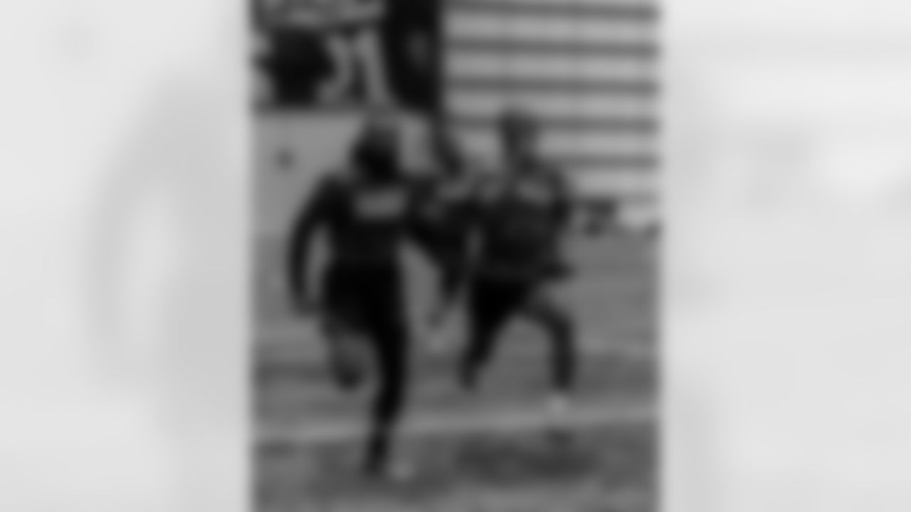 The New Orleans Saints and Dudley DeBosier hosted members of the Army, Marines, Air Force, Navy, and Coast Guard at the Ochsner Sports Performance Center for the 2026 Battle of the Branches on Thursday, January 29. Saints legend Pat Swilling, former defensive end Buford Jordan, and former kicker Greg Fassitt, along with Saints quarterback Tyler Shough and center Erik McCoy, were in attendance for the round-robin tournament featuring challenges such as tug-of-war, the 40-yard dash, and field goal kicking.