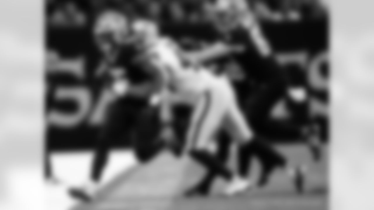 Check out the game action photos from the New Orleans Saints game against the Las Vegas Raiders for Week 17 of the 2024 NFL Season on Dec. 29, 2024 at Caesars Superdome.