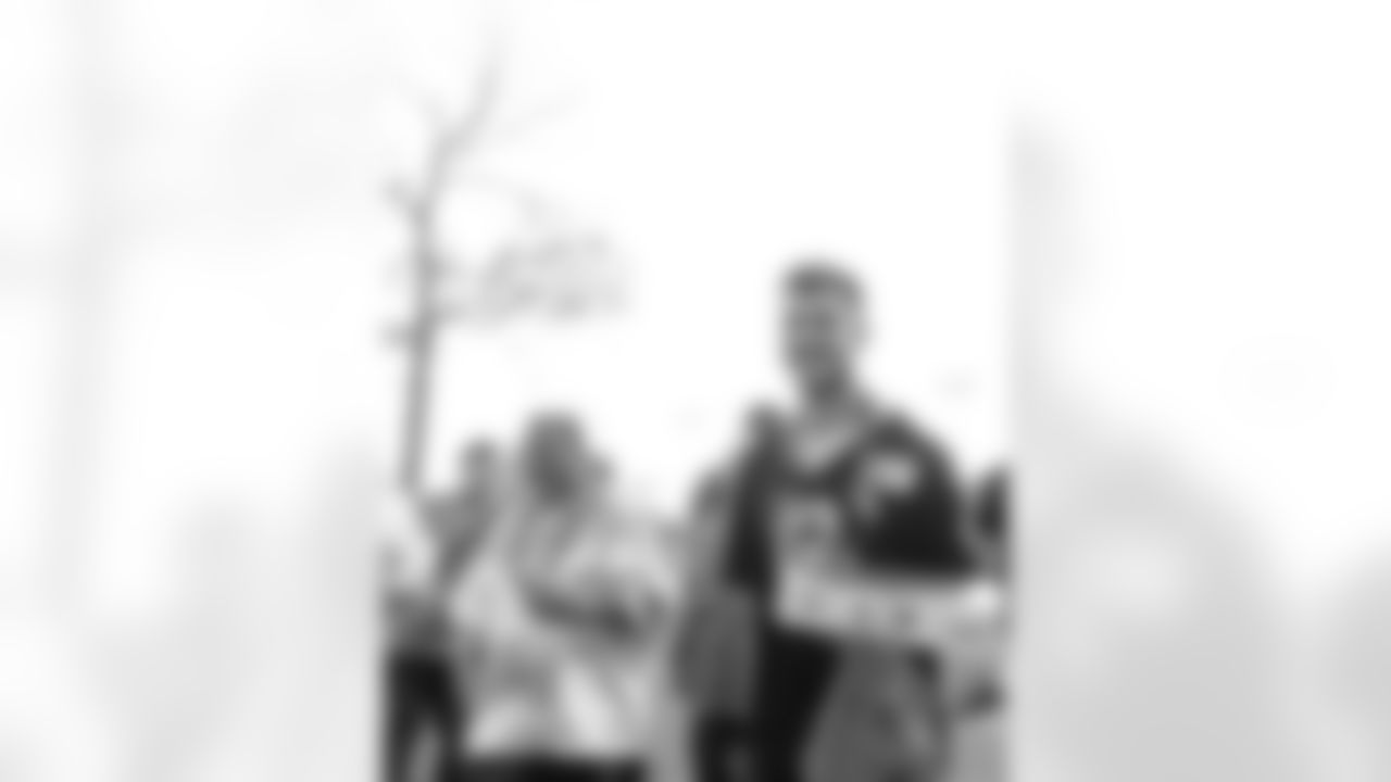 New Orleans Saints quarterback Tyler Shough served as grand marshal for the Krewe of Pygmalion with center Erik McCoy, guard Nick Saldiveri, tight end Foster Moreau, tight end Moliki Matavao, and center Will Clapp riding down the Uptown route during the 2026 Mardi Gras season on Saturday, February 7, 2026.