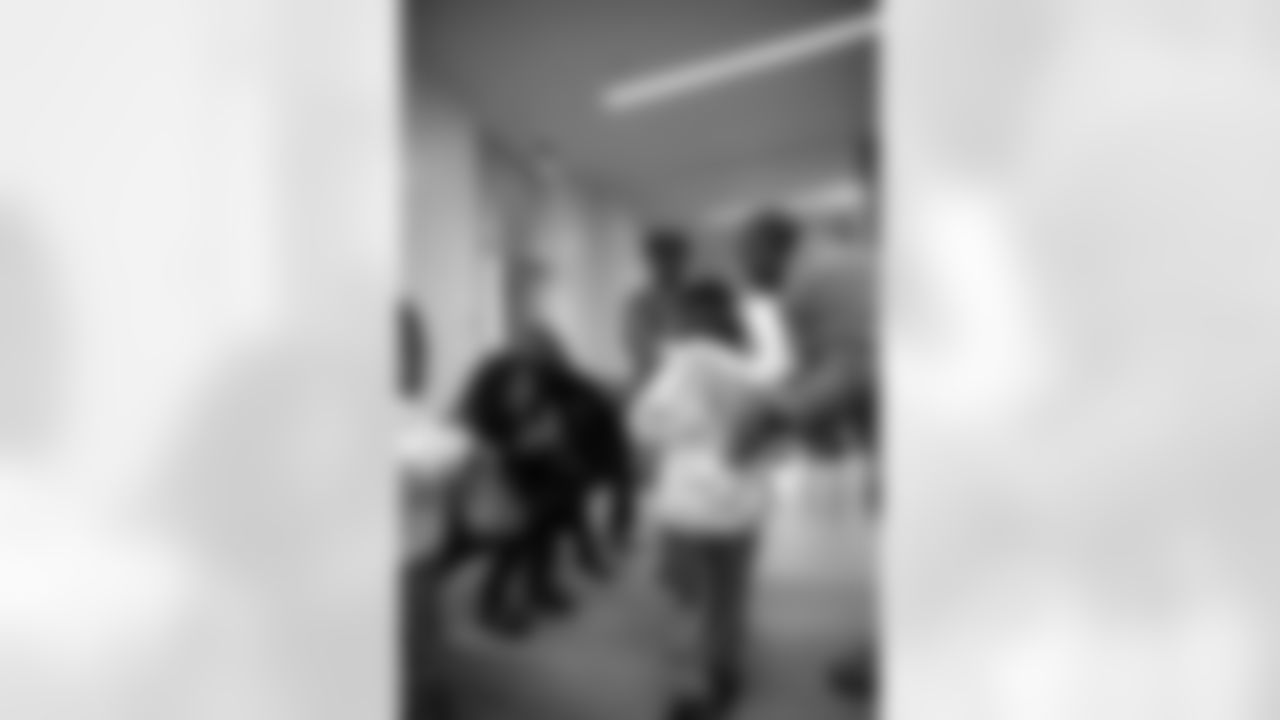 New Orleans Saints linebacker Demario Davis and his wife Tamela, through their Devoted Dreamers Foundation, teamed up with the Beignet Fest Foundation to gift holiday presents to 50 kids from Camp Benny on Wednesday, Dec. 10, 2025.