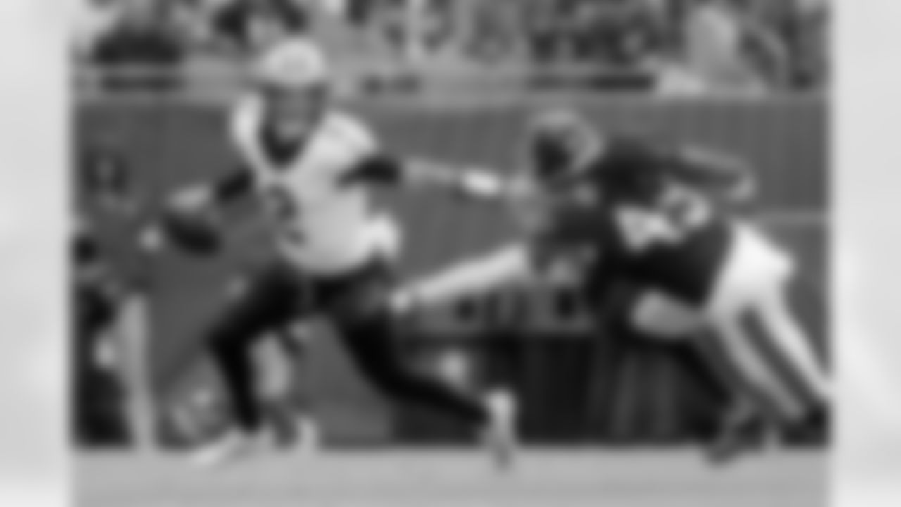 Check out the game action photos from the New Orleans Saints game against the Chicago Bears for Week 7 of the 2025 NFL season on Oct. 19, 2025 at Soldier Field.