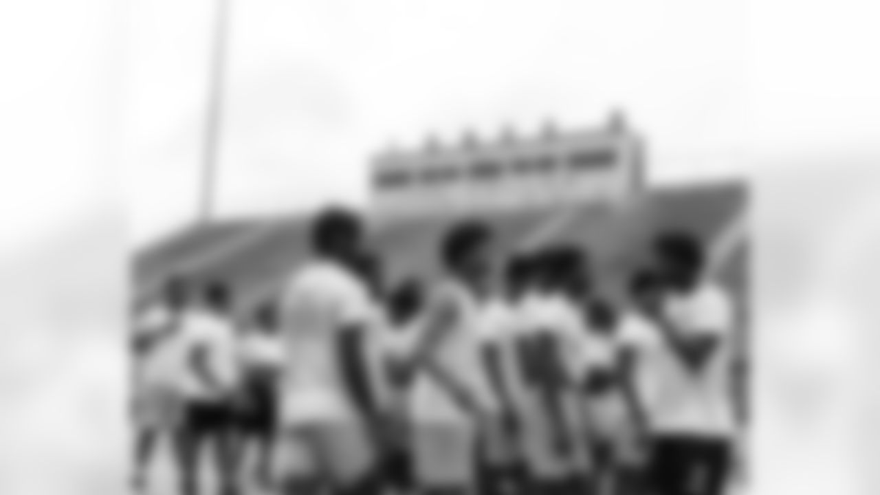 The New Orleans Saints visited East St. John High School in Reserve, Louisiana on Tuesday, June 18, 2024 to hold another part of their "New Orleans Saints High School Summer Workout" series.