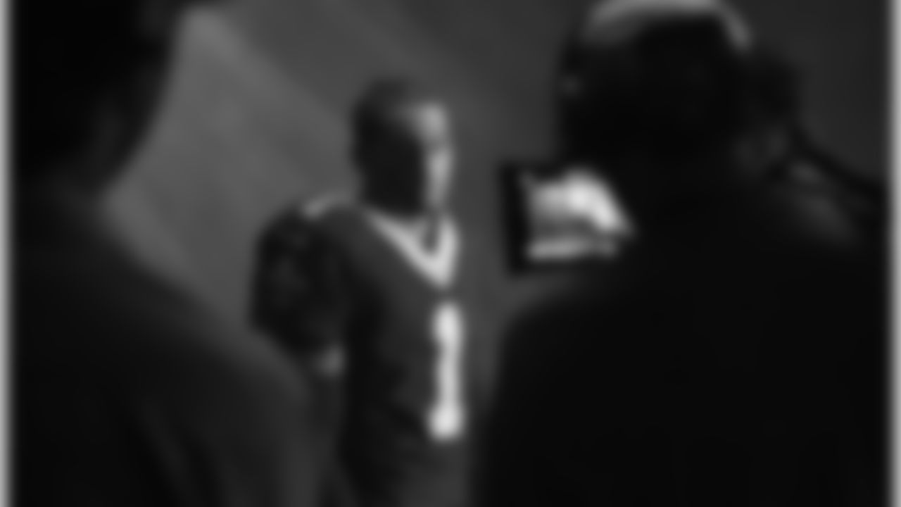 Go behind the scenes as New Orleans Saints players suit up for the team's annual Media Day ahead of the 2025 NFL season.