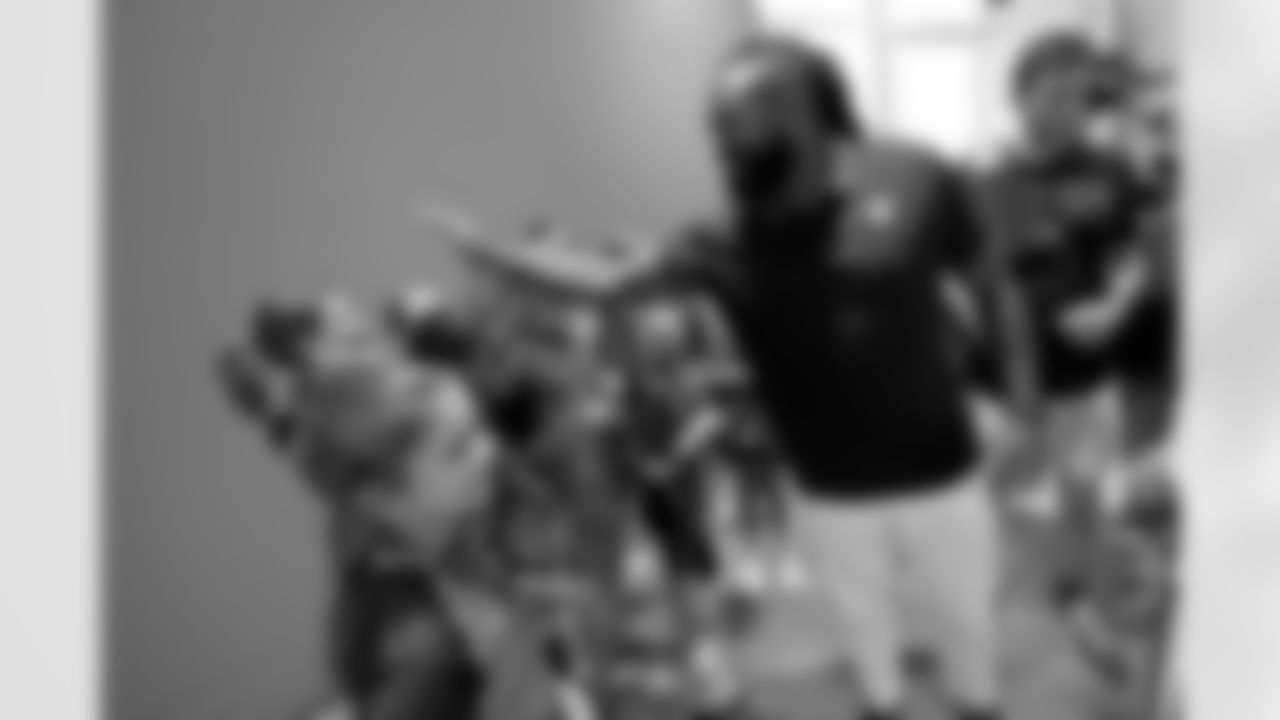 New Orleans Saints linebacker Demario Davis joined local youth flag football teams for a tour of Parc des Princes, home of the Paris St-Germain F.C., on Friday, July 11, 2025.