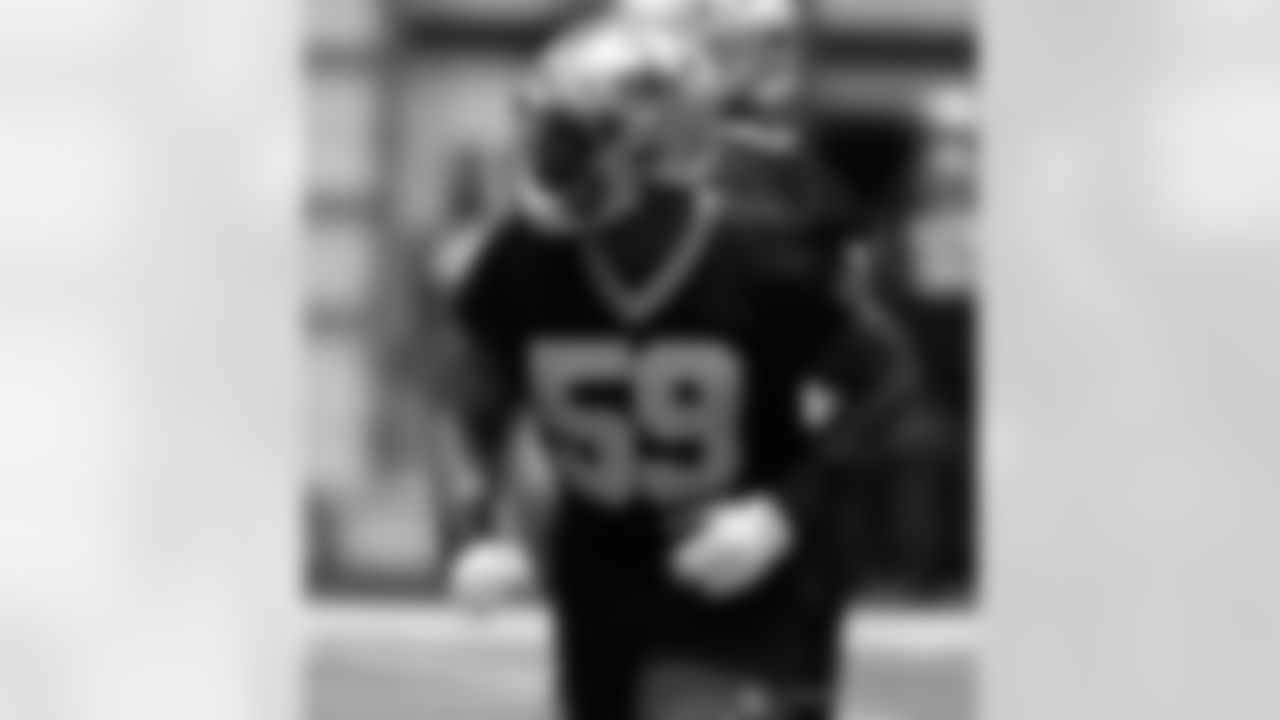 New Orleans Saints players kicked off 2025 Rookie Minicamp workouts at the Ochsner Sports Performance Center on May 9, 2025.