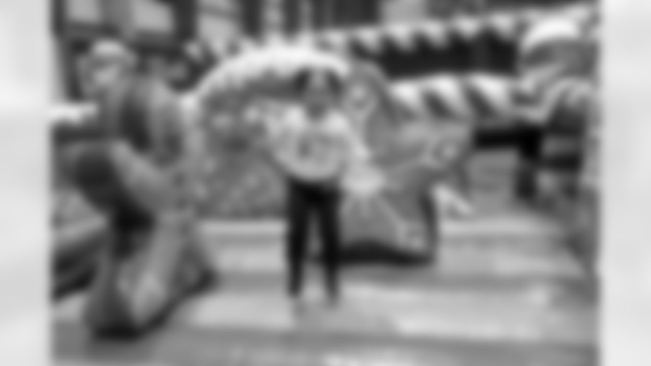 New Orleans Saints wide receiver Mason Tipton and linebacker Pete Werner joined members of the Saints Kids Club presented by Entergy, as well as the Pelicans and Saints Crib Clubs presented by Ochsner Children's Hospital, at the 2025 Holiday Huddle event on Wednesday, Dec. 10, 2025. Attendees enjoyed holiday-themed activities plus a Play Football Experience.