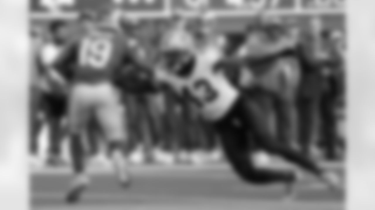 Check out the game action photos from the New Orleans Saints game against the Los Angeles Rams for Week 9 of the 2025 NFL season on Nov. 2, 2025 at SoFi Stadium.