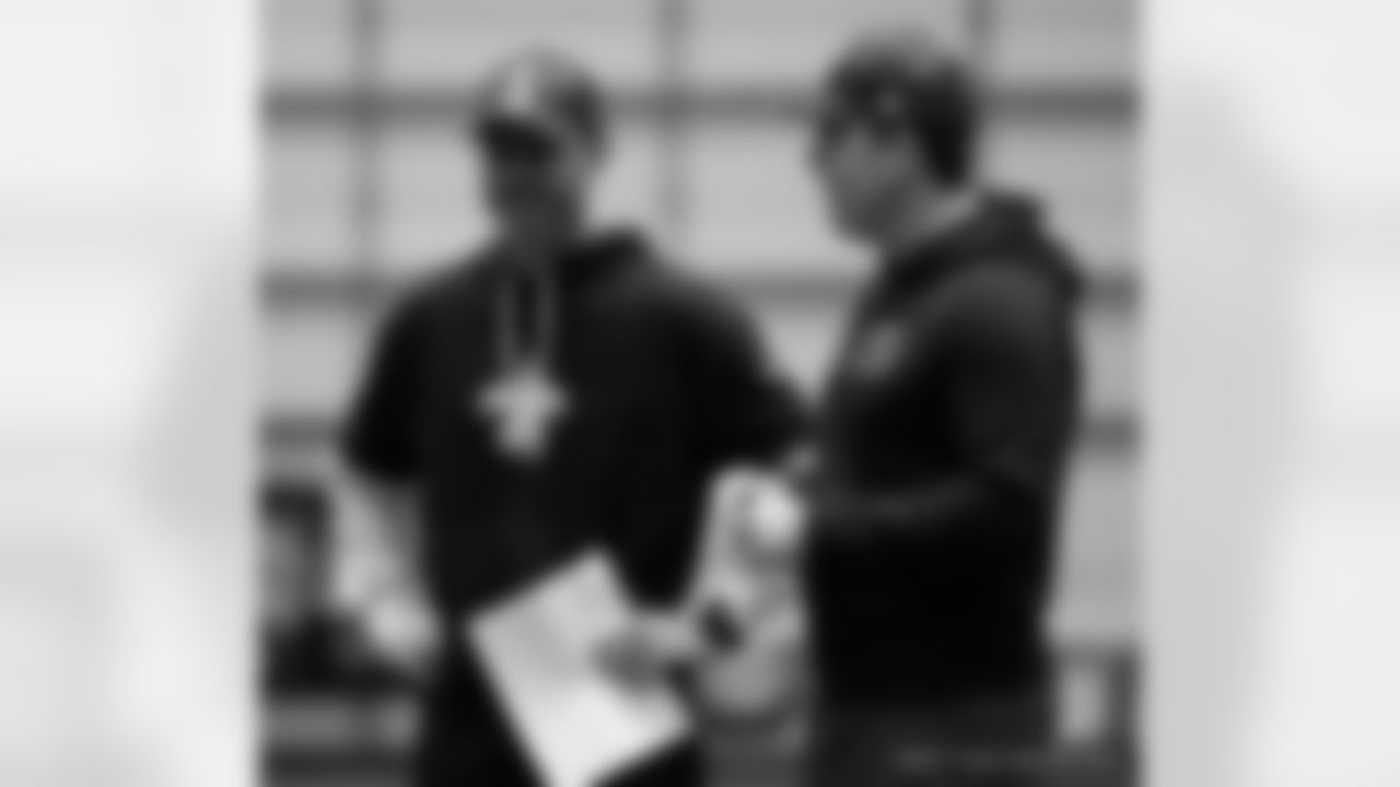 New Orleans Saints players kicked off 2025 Rookie Minicamp workouts at the Ochsner Sports Performance Center on May 9, 2025.