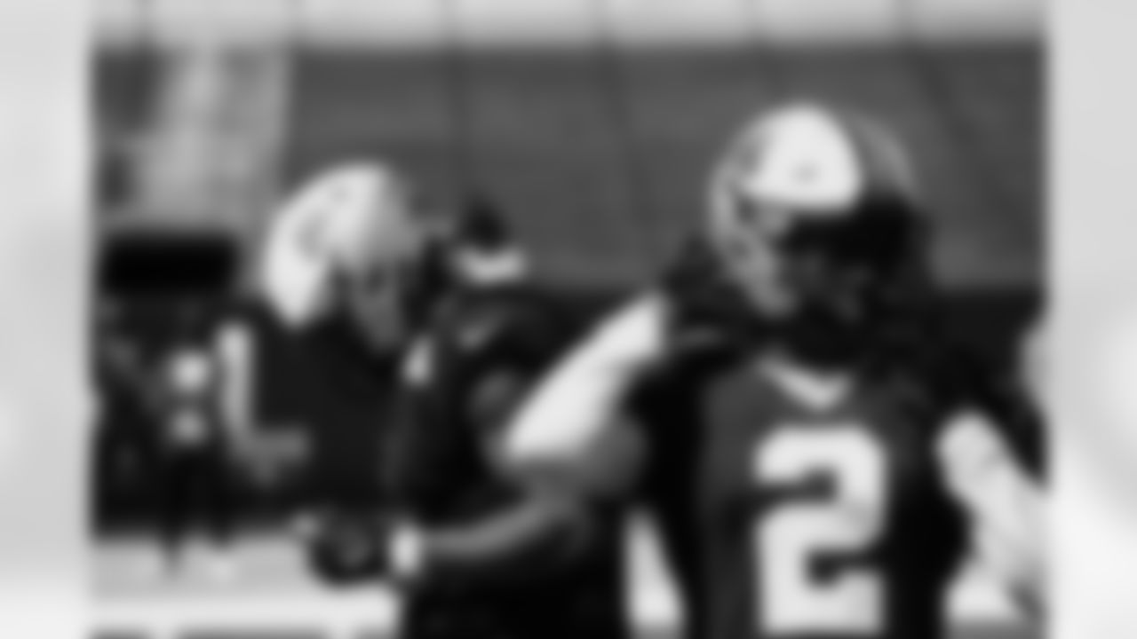 Photos from HBCU Legacy Bowl practice at Tulane's Yulman Stadium on Wednesday, Feb. 21, 2024.