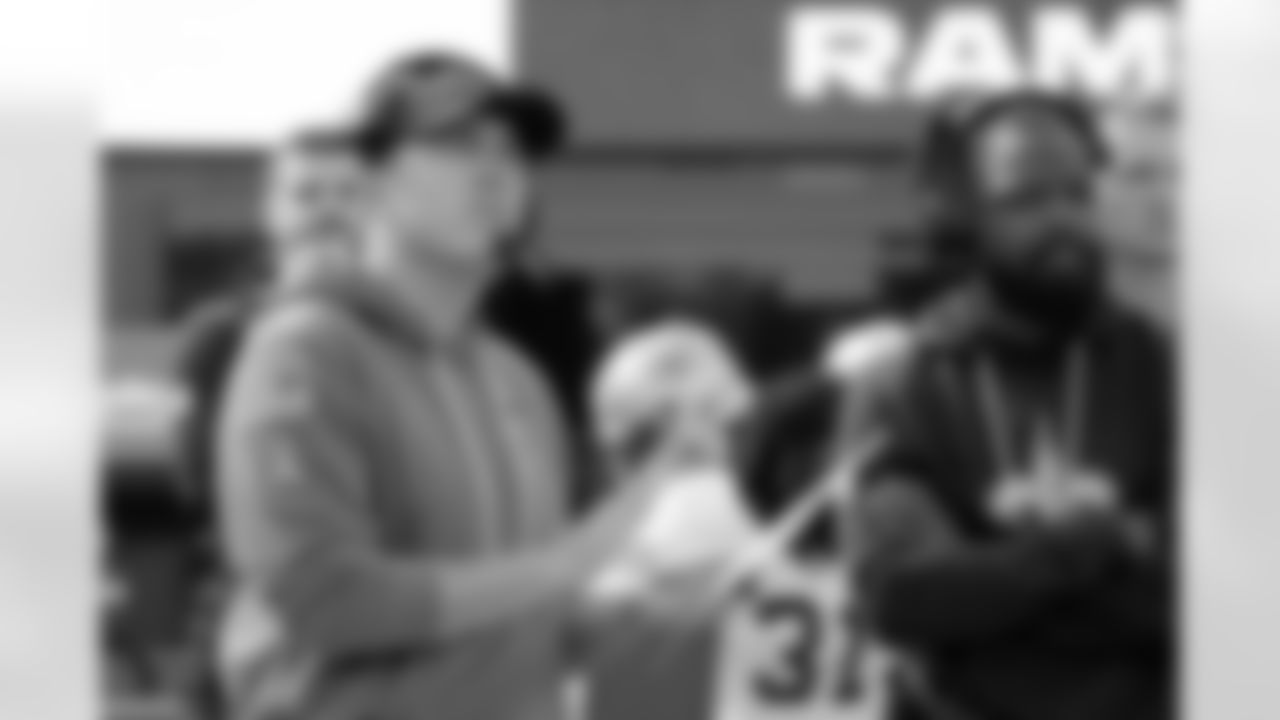 Check out the game action photos from the New Orleans Saints game against the Los Angeles Rams for Week 9 of the 2025 NFL season on Nov. 2, 2025 at SoFi Stadium.