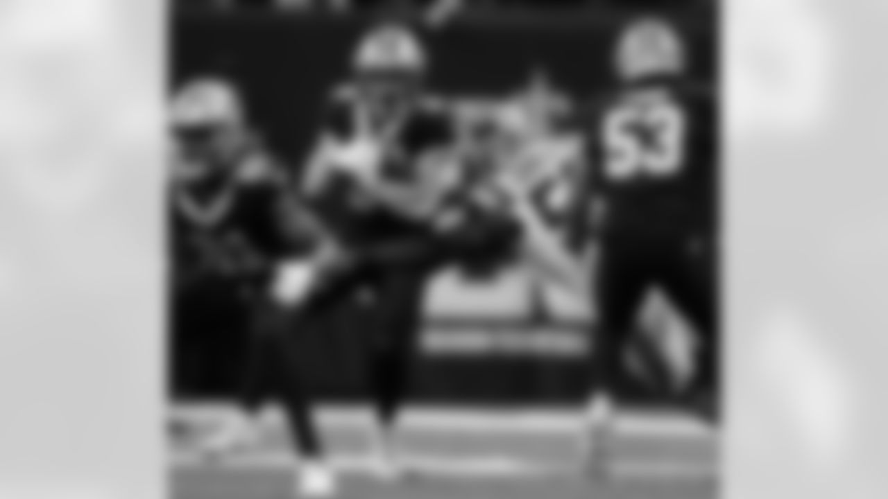 Check out the game action photos from the New Orleans Saints game against the Carolina Panthers for Week 15 of the 2025 NFL season on Dec. 14, 2025 at the Caesars Superdome.