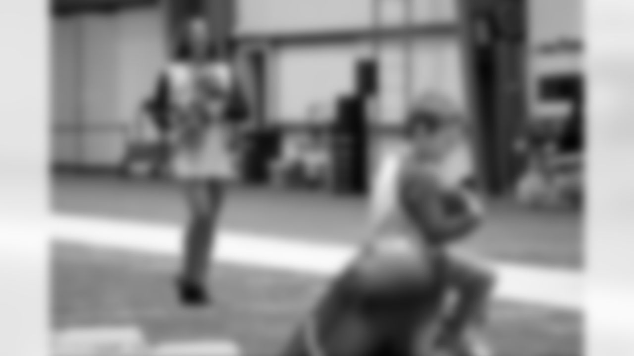 New Orleans Saints wide receiver Mason Tipton and linebacker Pete Werner joined members of the Saints Kids Club presented by Entergy, as well as the Pelicans and Saints Crib Clubs presented by Ochsner Children's Hospital, at the 2025 Holiday Huddle event on Wednesday, Dec. 10, 2025. Attendees enjoyed holiday-themed activities plus a Play Football Experience.