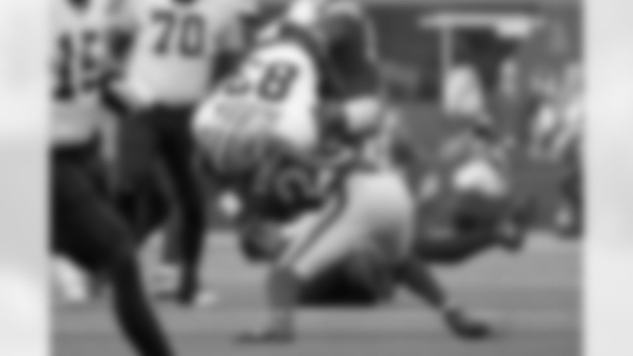 Check out the game action photos from the New Orleans Saints game against the Los Angeles Rams for Week 9 of the 2025 NFL season on Nov. 2, 2025 at SoFi Stadium.