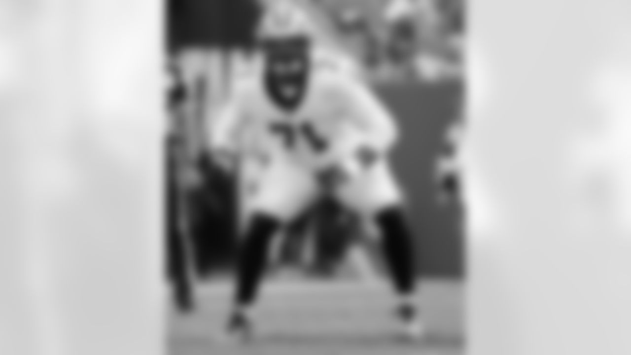 Check out the best photos of the New Orleans offense in their game against the Tampa Bay Buccaneers for Week 14 of the 2025 NFL season on Dec. 7, 2025 at Raymond James Stadium.