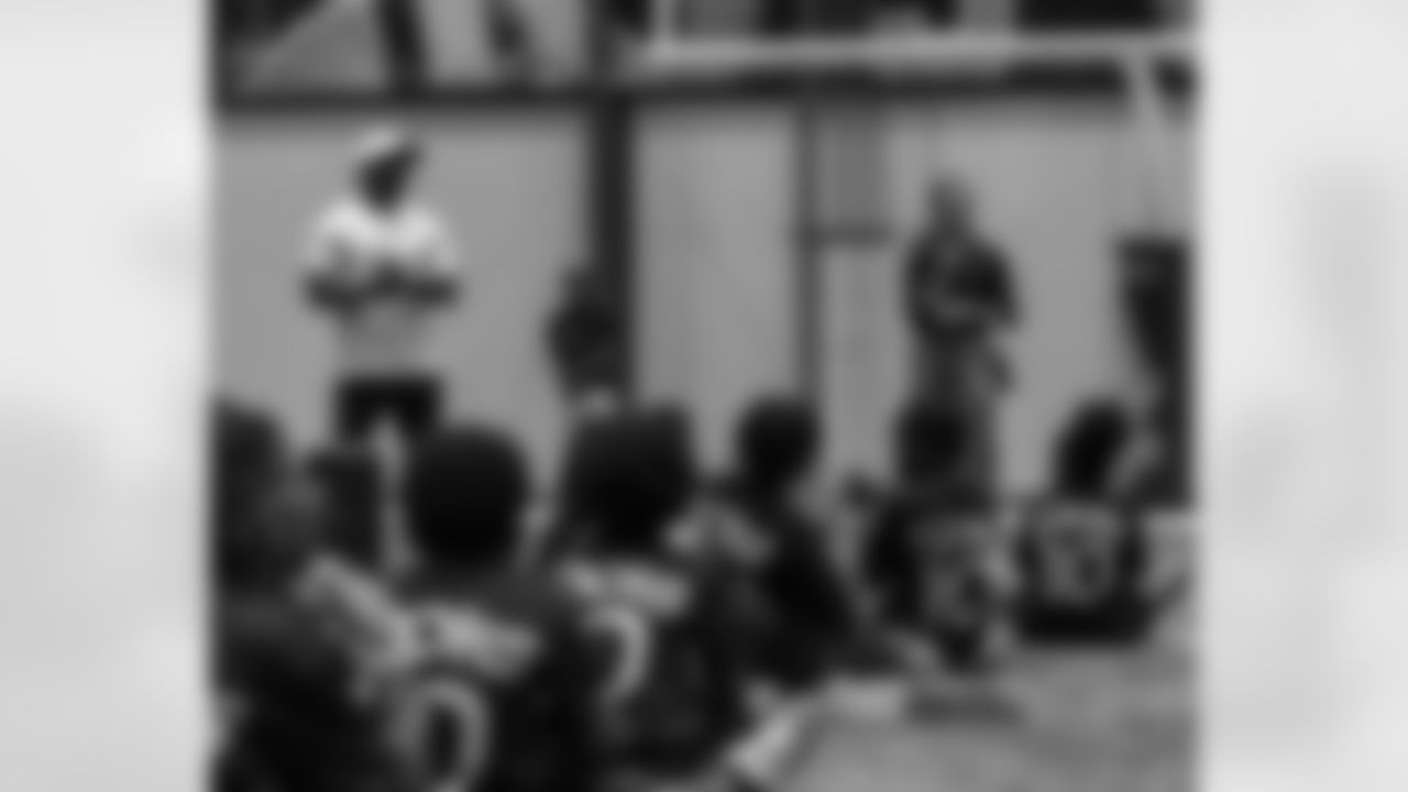 New Orleans Saints wide receiver Brandin Cooks hosted an NFL Players Association youth football camp for young athletes from Heroes of New Orleans at the Ochsner Sports Performance Center on Thursday, May 15, 2025.